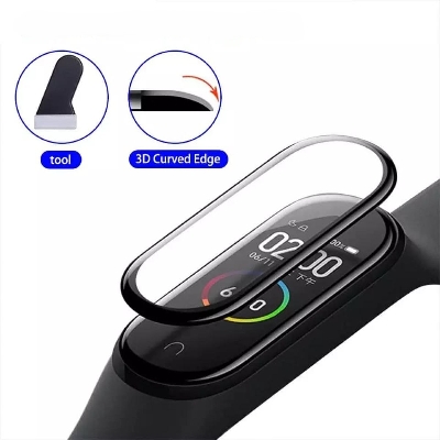 Picture of MI Band 5 Smart Watch Screen Protector Glass, Anti-Scratch Ultimate Protection for Your Watch