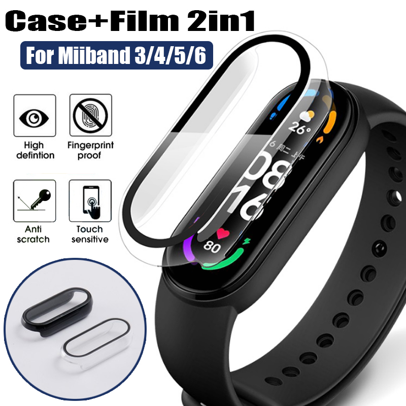 Picture of MI Band 5 Smart Watch Screen Protector Glass, Anti-Scratch Ultimate Protection for Your Watch