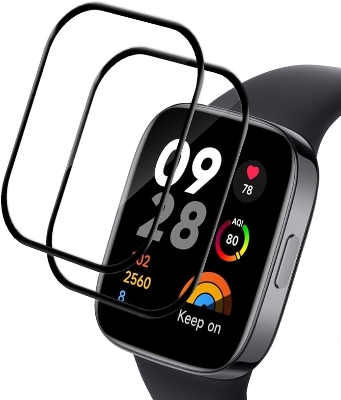 Picture of MI Band 8 Pro Smart Watch Screen Protector Glass, Anti-Scratch Ultimate Protection for Your Watch