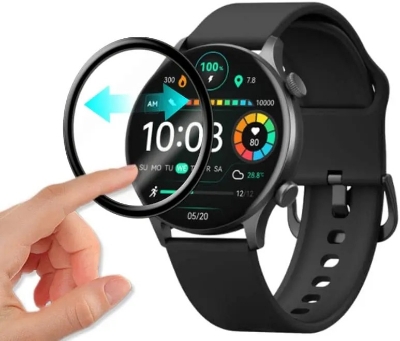 Picture of Haylou Solar Plus RT 3 Smart Watch Screen Protector Glass, Anti-Scratch Ultimate Protection for Your Watch
