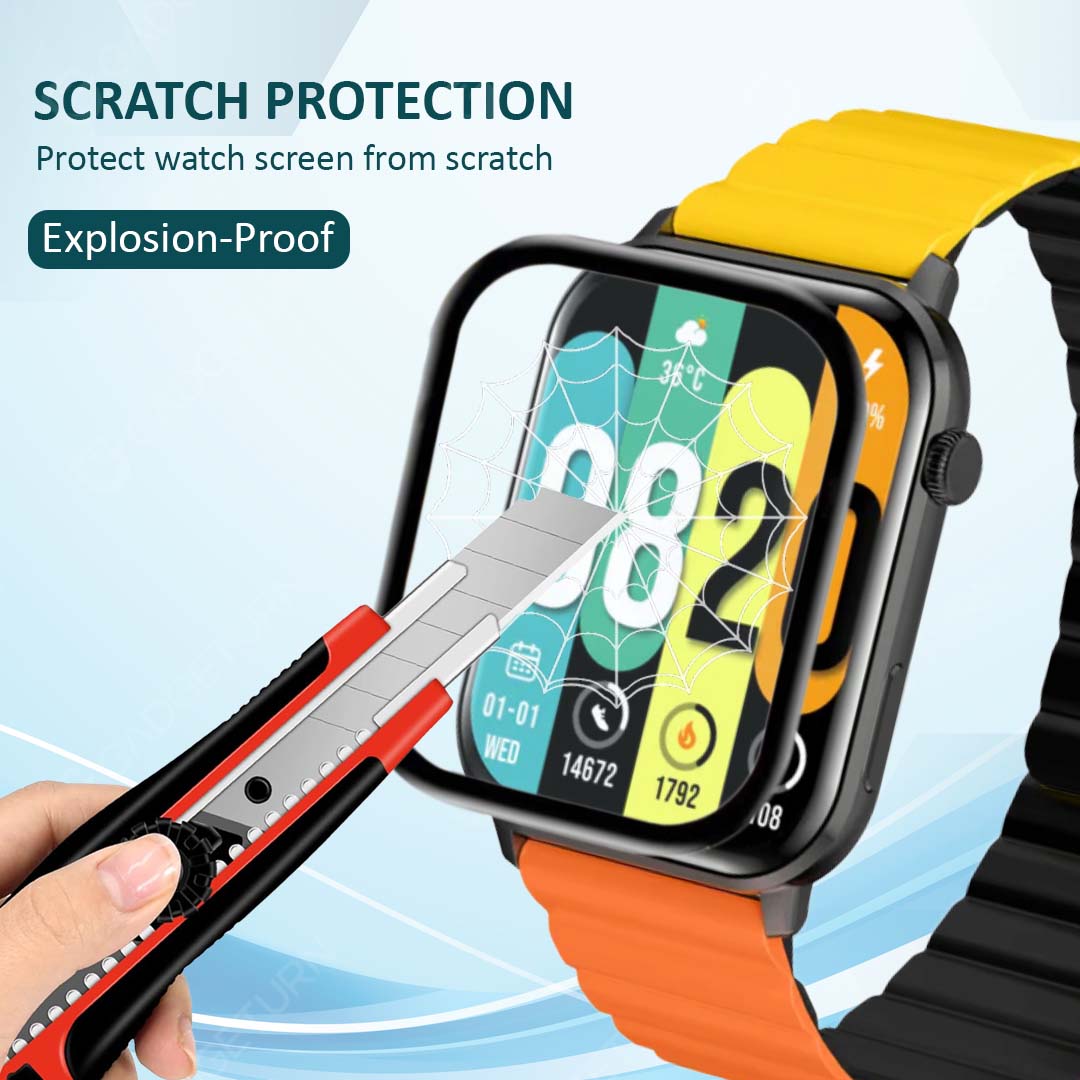 Picture of Kieslect KS Smart Watch Screen Protector Glass, Anti-Scratch Ultimate Protection for Your Watch