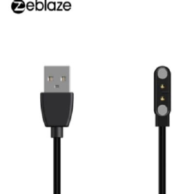 Picture of zeblaze GTR2 smart watch usb magnetic charging cable for GTR2-black
