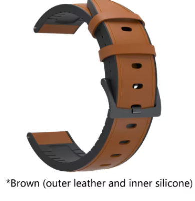 Picture of 22mm Watch Strap for Samsung Galaxy Watch 3/46mm/Gear S3 Frontier Leather loop Bracelet correa Huawei watch GT 2 2e 3 pro band