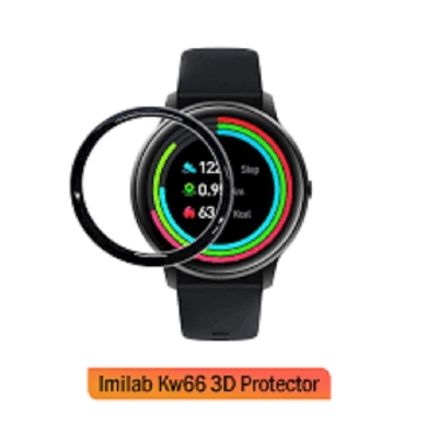 Picture of Tempered Glass 3D Screen Protector Soft Fiber Glass Full Screen Film for Galaxy Watch Active 2 40mm 44mm
