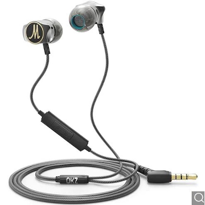Picture of QKZ DM7 3.5mm Aluminum Alloy in Ear Wired Earphone - Black