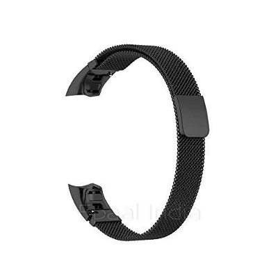 Picture of Huawei Honor Band 4/5 Magnetic Stainless Steel Bracelet Strap-Black