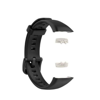 Picture of Huawei Honor band 6 smart watch replacement Silicone strap-Black