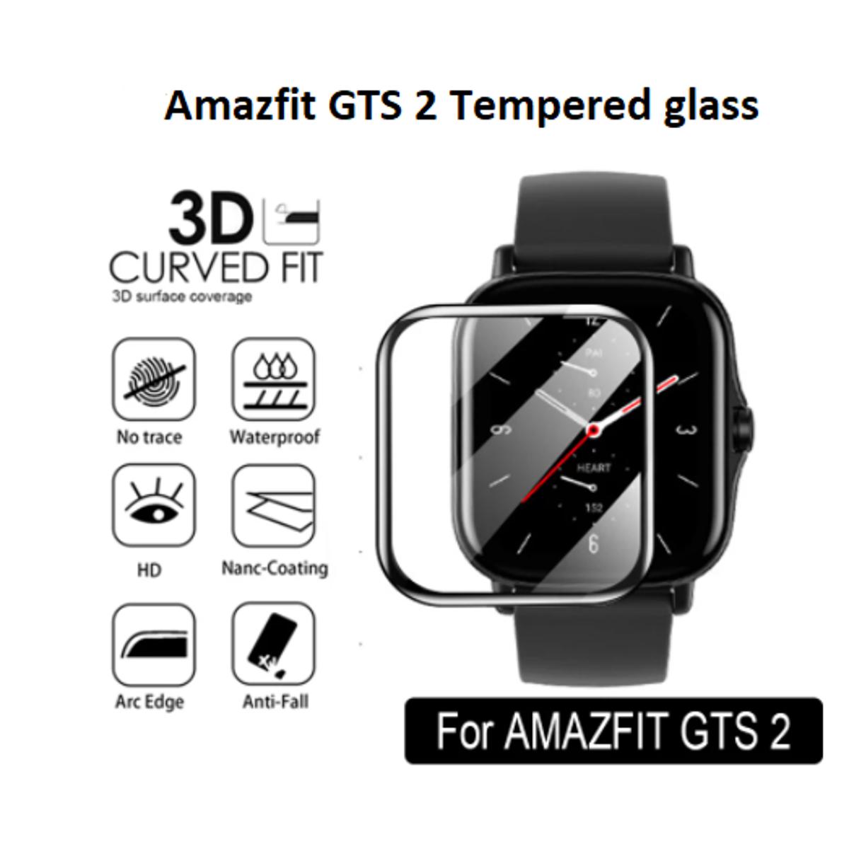 Picture of Amazfit GTS 2 3D Curved Soft Fibre Screen Protector Full Coverage Protective Film
