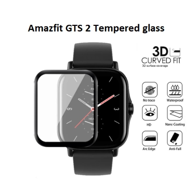 Picture of Amazfit GTS 2 3D Curved Soft Fibre Screen Protector Full Coverage Protective Film