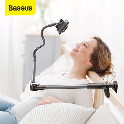 Picture of Baseus Unlimited Adjustment 360° Lazy Phone Holder Black