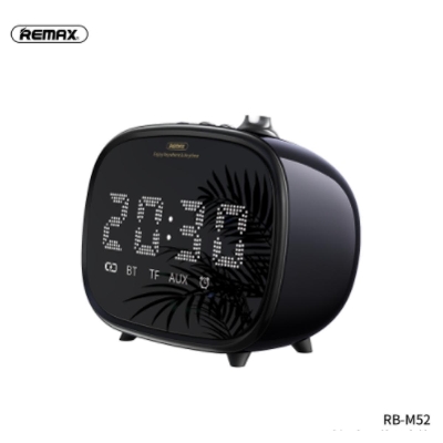 Picture of Remax RB-M52 Metal Alarm Clock Wireless Bluetooth Speaker (3 Watt)