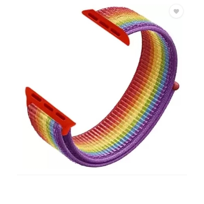 Picture of 42mm / 44mm Rainbow Sport nylon loop Strap