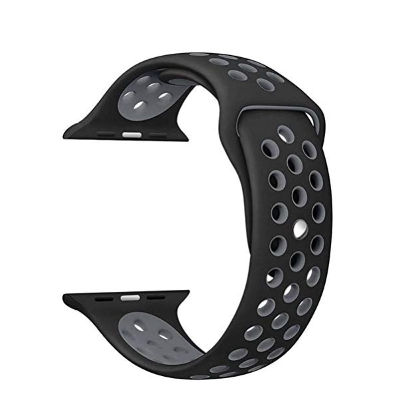 Picture of 38mm Soft Silicone  Sport Style Replacement iWatch Strap band