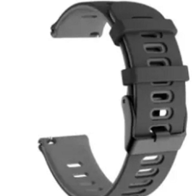 Picture of 22mm Width Double Colors WatchBand Wrist Band Skin Silicone Watch Strap