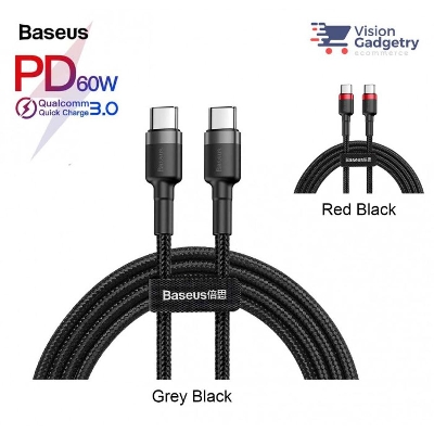 Picture of Cable Baseus USB Type C to USB Type C 60W