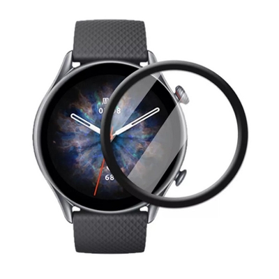 Picture of Huami Amazfit GTR 3  Screen Protector Protection Cover 3D Full Curved Soft Protective Film