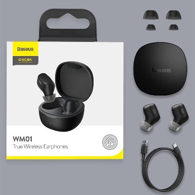 Picture of Baseus WM01 TWS Bluetooth Stereo Wireless Earbuds