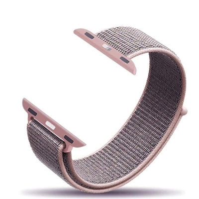 Picture of 38mm 40mm 41mm Sport Woven Nylon Loop strap for Wrist Braeclet Adjust Nylon Febric Strap for SmartWatch
