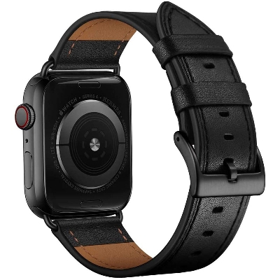 Picture of 42mm/44mm/45mm Soft Leather Watch Strap for SmartWatch