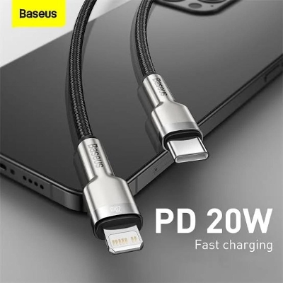 Picture of Baseus Cafule Series Metal Data Cable Type-C to iP PD 20W