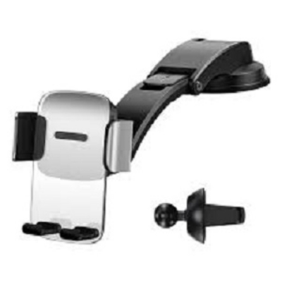 Picture of Baseus Easy Control Clamp Car Mount Holder A Set Air Vent & Dashboard Black