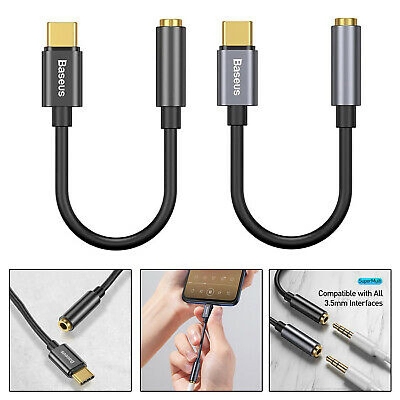 Picture of Baseus L54 Type C to 3.5mm Aux Adapter Audio Adapter Type-C to 3.5mm
