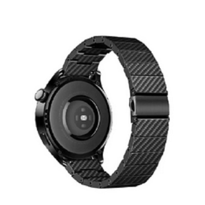 Picture of 22mm Carbon Fiber Metal Watch Band Wrist Strap For Gear S3/ DT78/ DT98/ DT95/ DT92/ L15/ L13/ L16/ Amazfit Pace/ Zeblaze GTR-2/ Colmi i30/ Mibro X1/ M29 Smartwatch