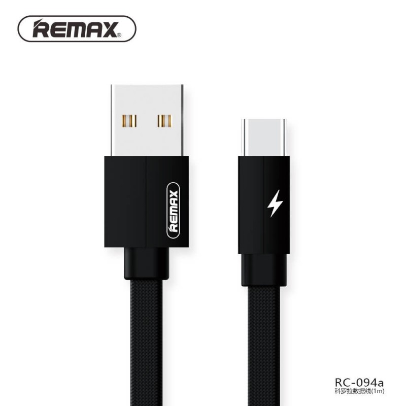 Picture of Remax RC-094A Kerolla Fabric USB Type-C Cable 2.1A