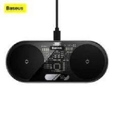 Picture of BASEUS Digital LED Display 2 in 1 20W Wireless Charger
