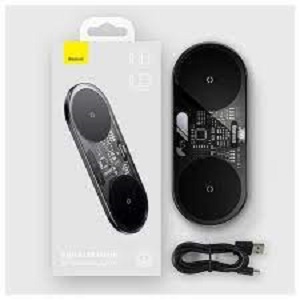 Picture of BASEUS Digital LED Display 2 in 1 20W Wireless Charger