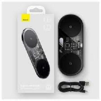 Picture of BASEUS Digital LED Display 2 in 1 20W Wireless Charger