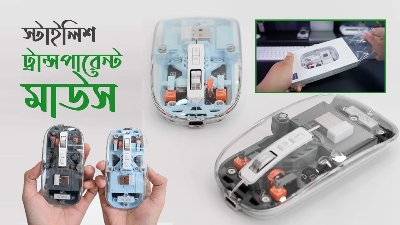 Picture of For PC WiWU WM105 Crystal Magnetic Wireless Mouse