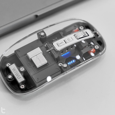 Picture of For PC WiWU WM105 Crystal Magnetic Wireless Mouse