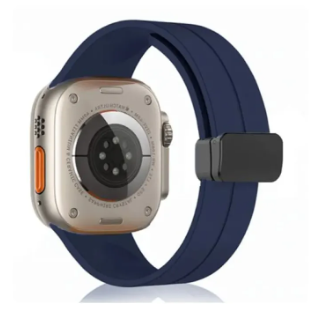 Picture of Magnetic Buckle Strap For Apple watch band 42mm/44mm/4549mm ulta Silicone Wristband