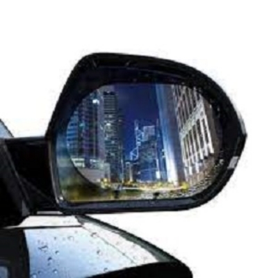 Picture of Baseus 2 Pcs 0.15mm Car Rearview Mirror Universal Auto Window Clear Film Anti Fog Window Foils Rainproof Protective Car Sticker Color Transparent
