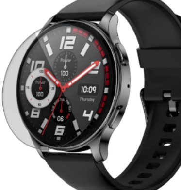 Picture of Amazfit Pop 3R Screen Protector Anti-Scratch Smartwatch Film Guard for Daily Wear and Scratch Protection