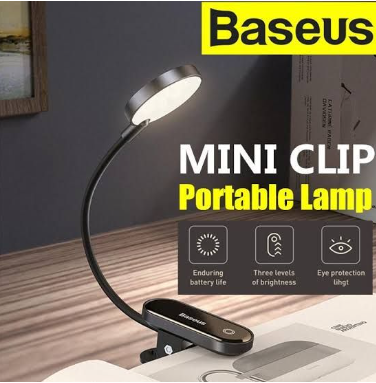 Picture of Baseus Comfort Reading Mini Clip Lamp Eye Protection Light