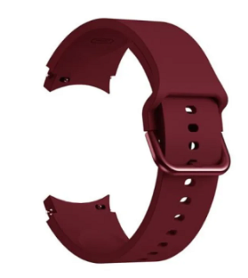 Picture of 20mm Silicone Watch Strap for Samsung Galaxy Watch5 pro watch 4 40mm 44mm Sport Strap for Galaxy Watch 4 Classic 42mm 46mm Replacement Band