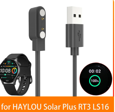 Picture of Replacement USB Magnetic Charger For Haylou Solar Plus RT3 Smart Watch