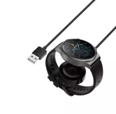 Picture of Huawei Watch GT2 Pro / GT2 ECG charger ensures that you can charge your smartwatch easily and quickly. Connect the cable to your PC, laptop or power bank to charge.