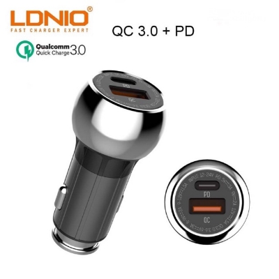 Picture of LDNIO C1 Quick Charge 3.0 Car Charger Lightening