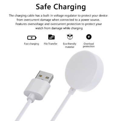 Picture of Watch Charging Cable Station Holder Power Charger Adapter Dock Bracket-Cradle Compatible for HW22 Pro/HW39 Pro/HW57 Pro