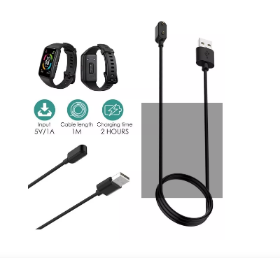 Picture of Smartwatch Dock Charger Adapter USB Charging Cable for Huawei Watch Fit/Mini Band 6 Pro Smart band Honor ES Band6 Accessories