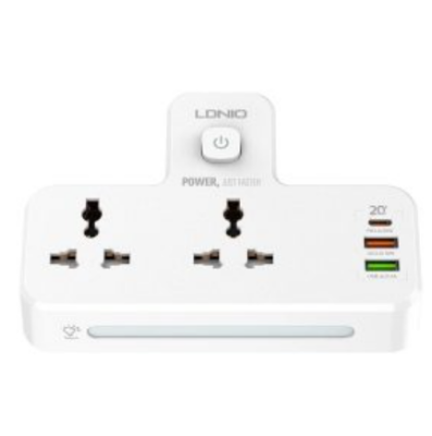 Picture of LDNIO SC2311 20W 3-Port USB Charger Extension Power Strip