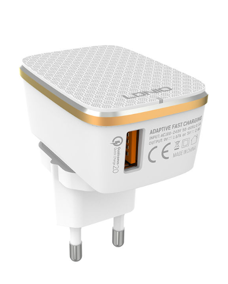 Picture of A1204Q 18W 3.0 Travel Adapter with Micro USB Cable