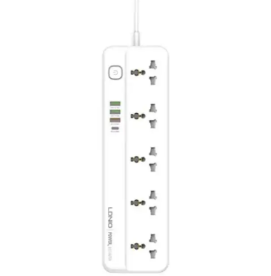 Picture of LDNIO SC5415 Power Strip With 5 Sockets PD20W & 3-Port USB Charger
