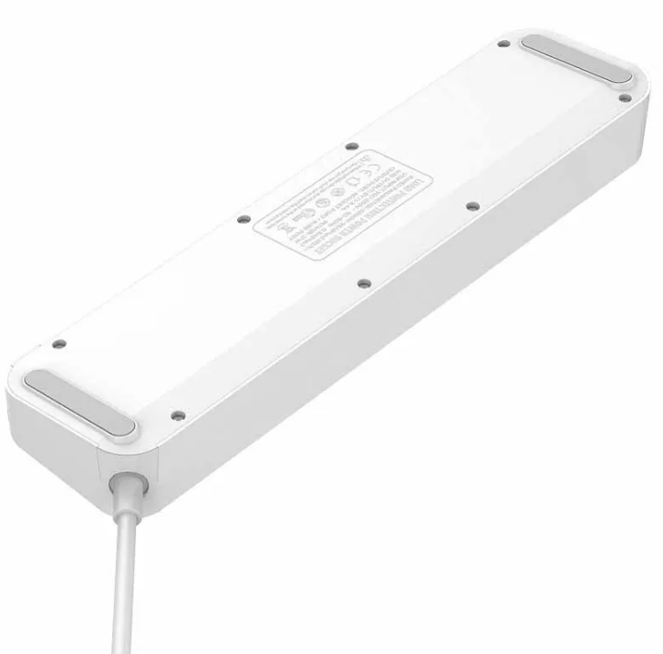 Picture of LDNIO SC4408 Power Strip With 4 Sockets & 4-Port USB Charger