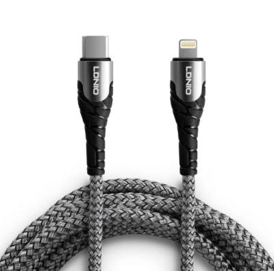 Picture of LDNIO LC112 Type C to Lightning 30W 2m Cable