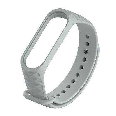 Picture of Replaceable Wrist Strap Bracelet For Xiaomi Mi Band 3 - Gray