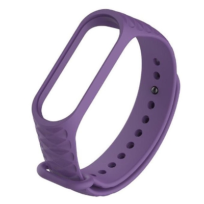 Picture of Replaceable Wrist Strap Bracelet for Xiaomi Mi Band 3 - Purple
